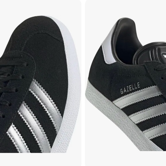 🖤🩶 Adidas Gazelle women’s size 6 🩶🖤 - Picture 3 of 9